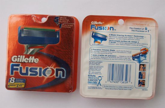 Gillette Fusion Razor Blades 8'S Us Version